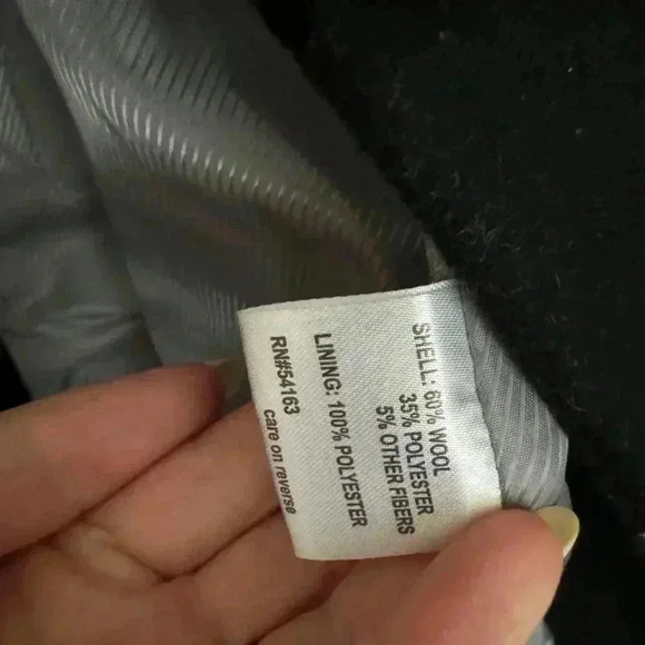 Calvin Klein Belted Pea Coat - Picture 4 of 9